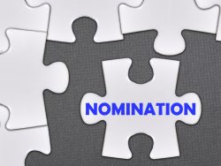 puzzle incomplet où il est marqué « nomination » sur une des pièces