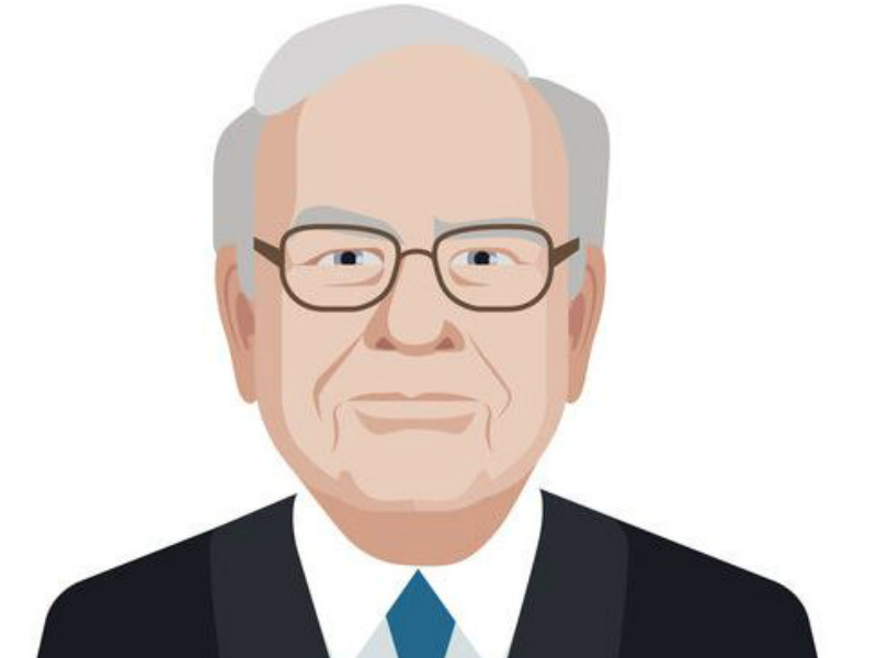 Un dessin de Warren Buffett