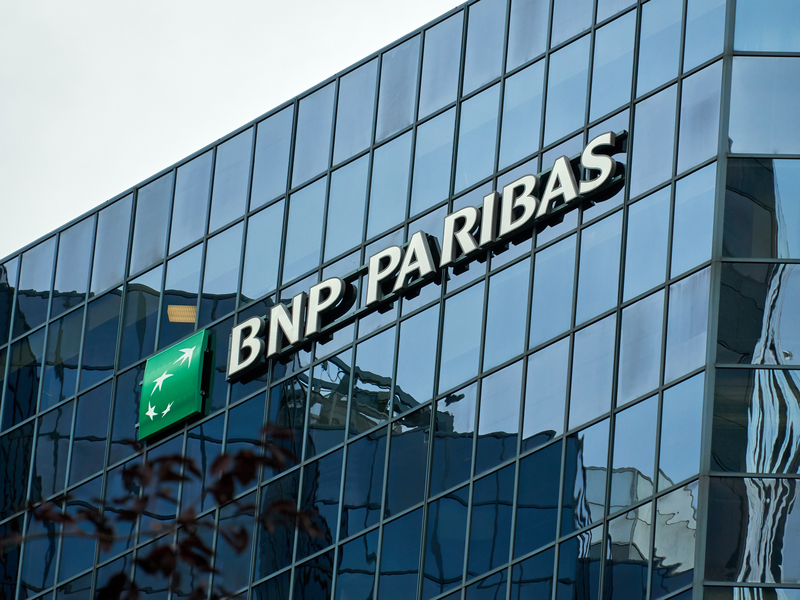 L'immeuble de BNP Paribas à Montréal.