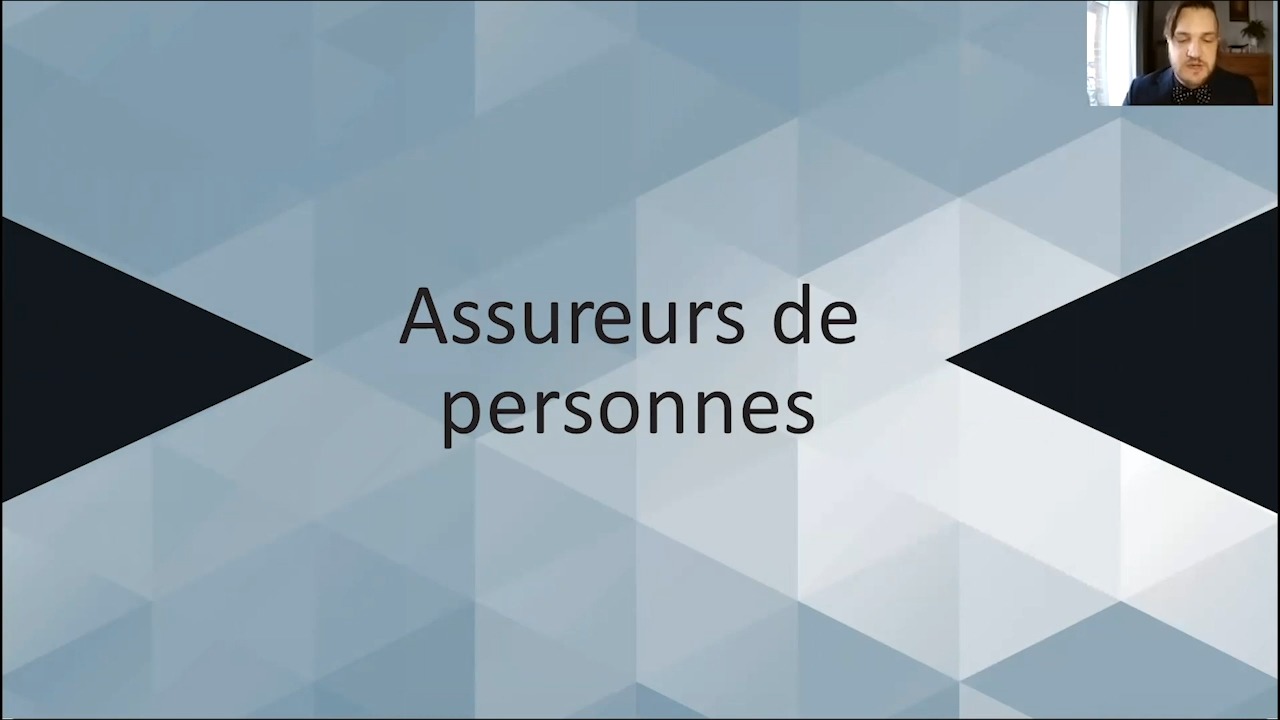 Lauréat: Assurance de personnes