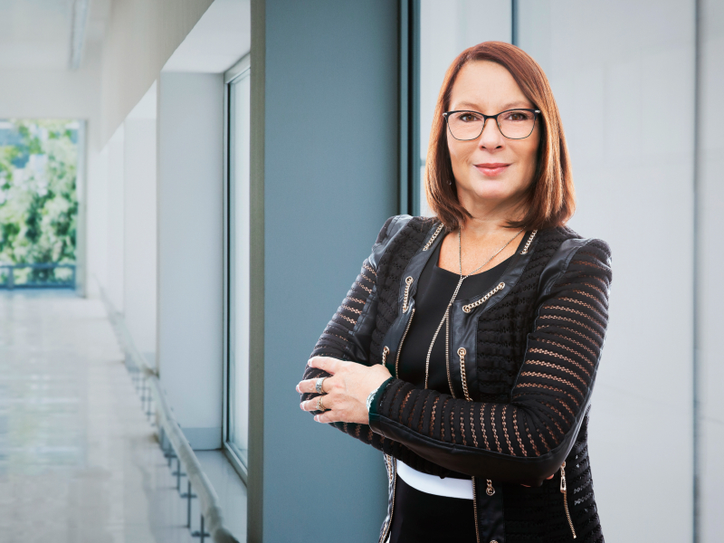 Photo portrait de Chantal L'Esperance.