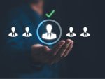 Département des ressources humaines de l’entreprise constamment à la recherche d’un candidat, processus de sélection des technologies numériques en compétition. Concept de responsable RH, recrutement innovant de collaborateurs.