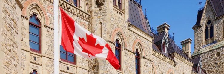Une photo d'un bâtiment officiel canadien.