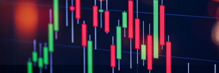 Un graphique de Bourse.