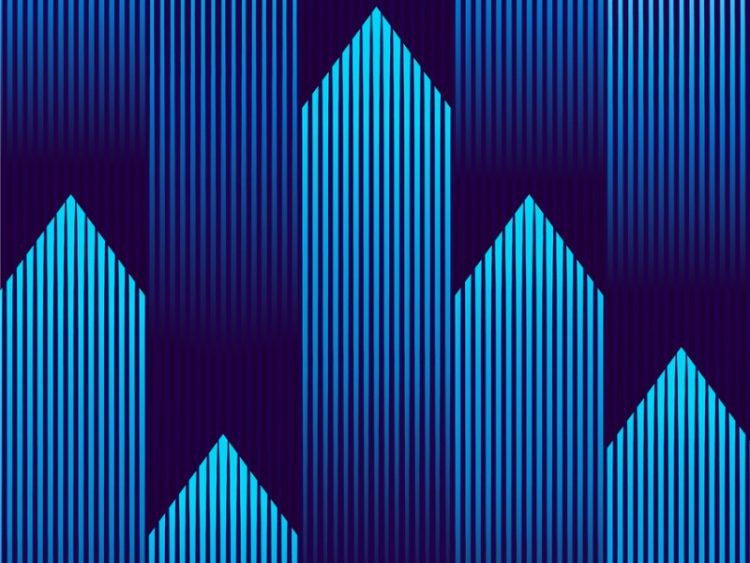 Des flèches allant vers le haut.