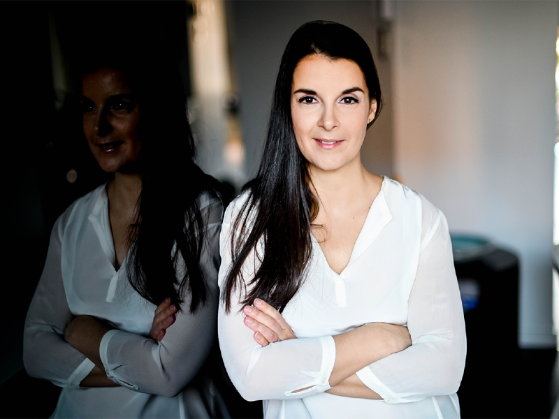 Photo portrait de de Julie-Andrée Côté.